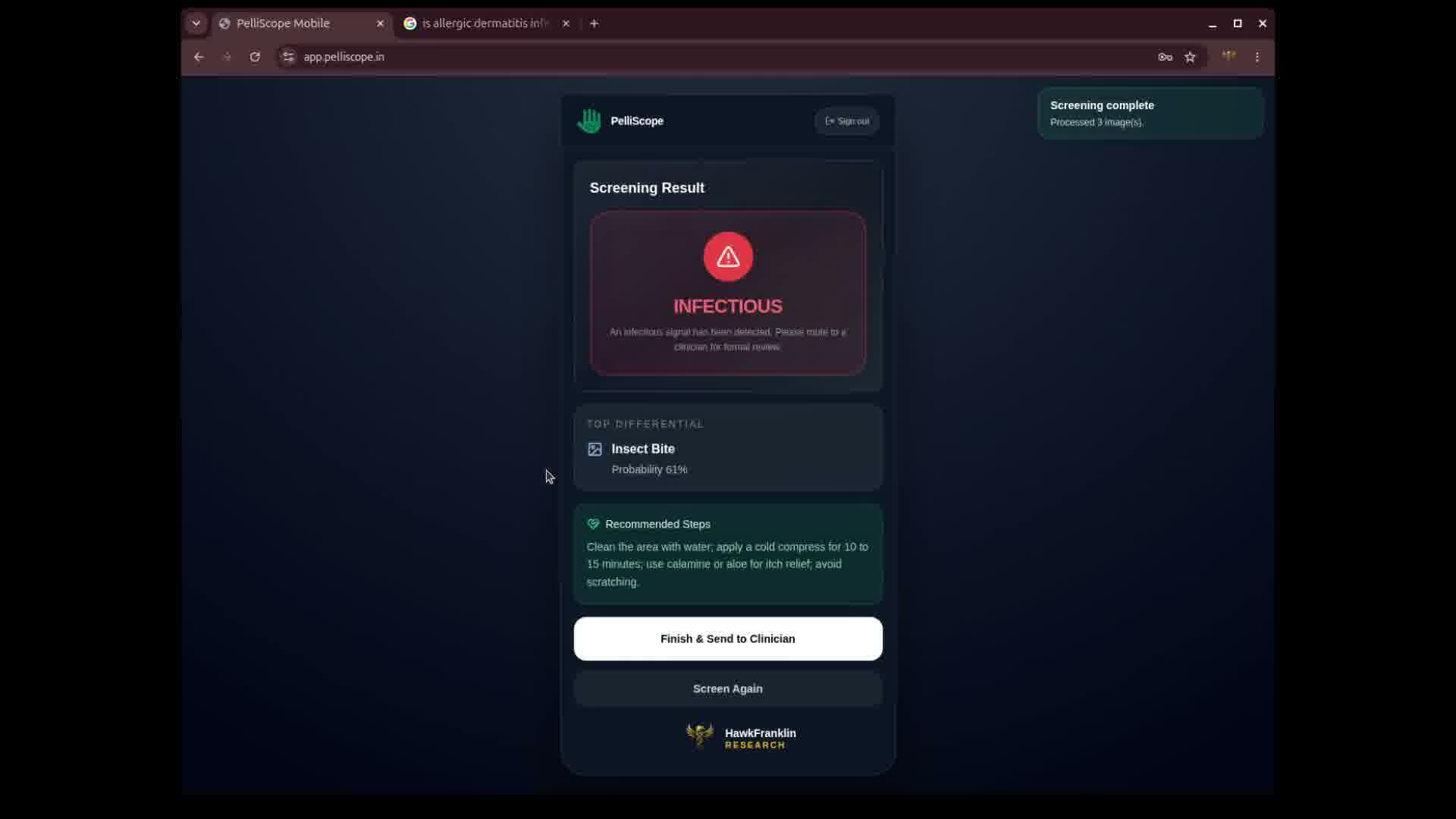 AI Analysis Report Results